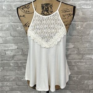 Lucy love Crochet Tank Top